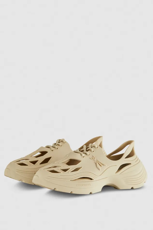 Patrizia Pepe Gummy Pepe Sneakers Beige Desert Beige Footwear