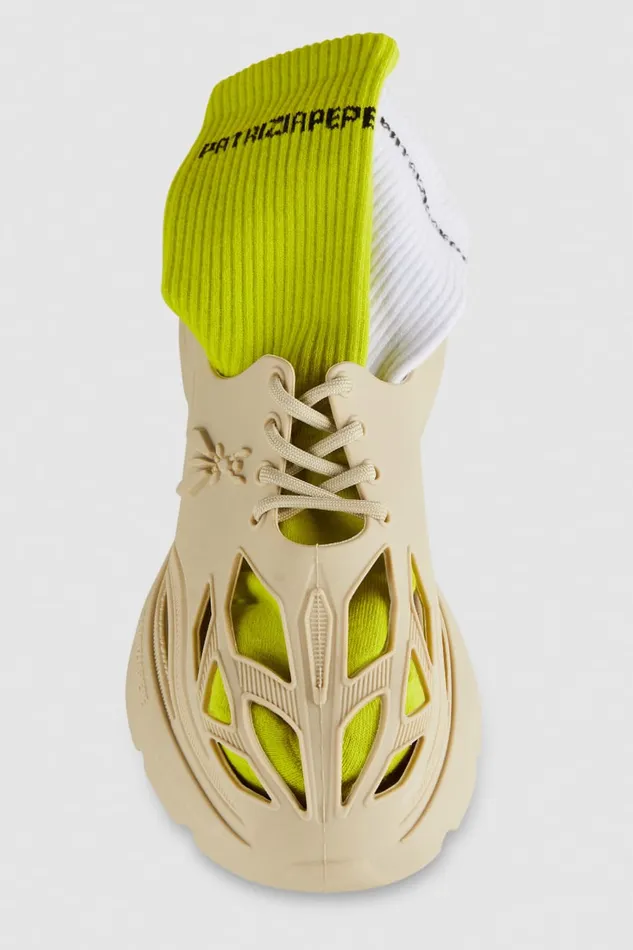 Patrizia Pepe Gummy Pepe Sneakers Beige Desert Beige Footwear