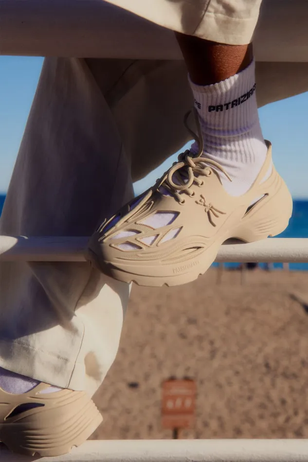 Patrizia Pepe Gummy Pepe Sneakers Beige Desert Beige Footwear