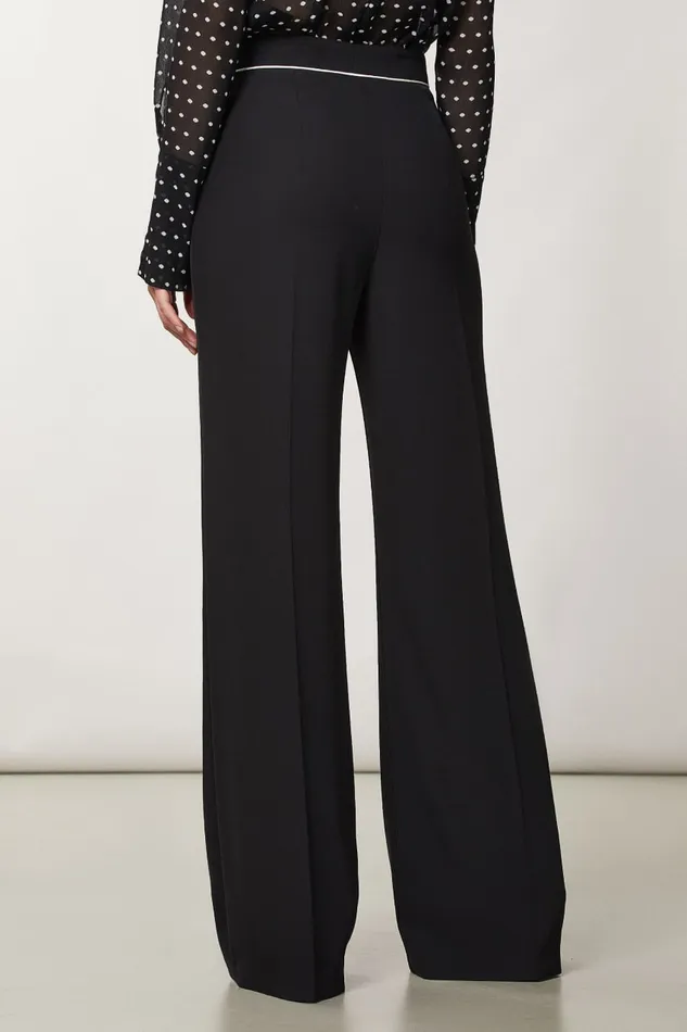 Patrizia Pepe Palazzo Pants Black Nero Apparel Palazzo