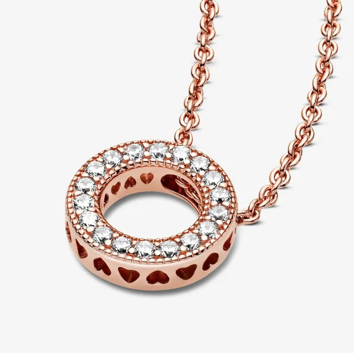 Pendant Necklaces Women Pandora Rose Circle Of Sparkle Gift Set Pendant Necklaces Women Pandora Rose Circle Of Sparkle Gift Set