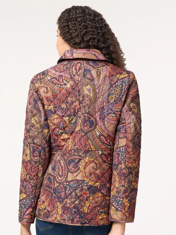 Petite Printed Quilted Jacket Women Jones New York Petite Sale Petite Printed Quilted Jacket Women Jones New York Petite Sale