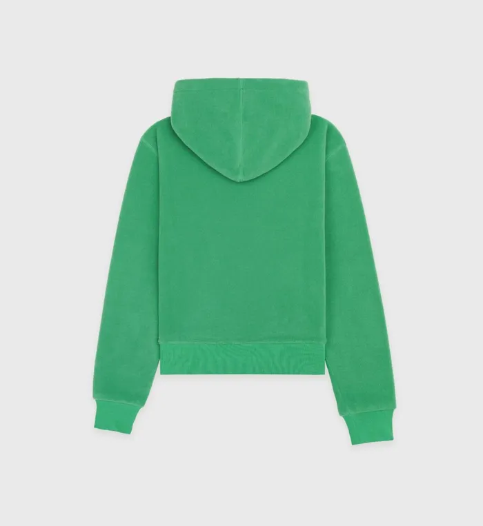 Polar Fleece And Sherpa Women Sporty and Rich Hooded Polar Sweatshirt 8211 Kelly Polar Fleece And Sherpa Women Sporty and Rich Hooded Polar Sweatshirt 8211 Kelly