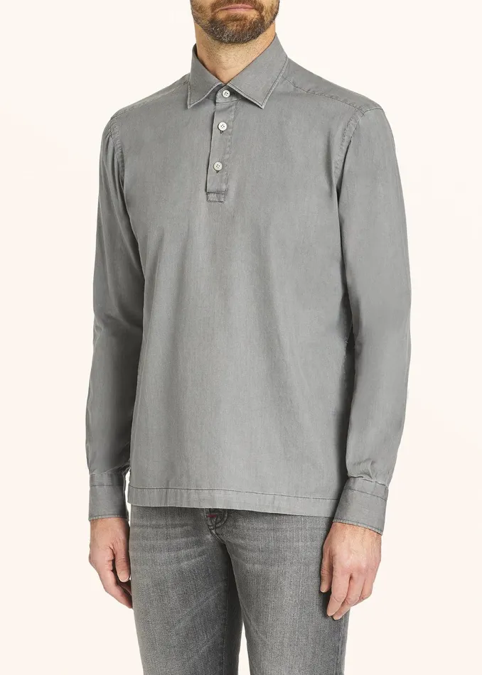 POSITANO 8211 SHIRT Cotton Men Kiton Shirts POSITANO 8211 SHIRT Cotton Men Kiton Shirts