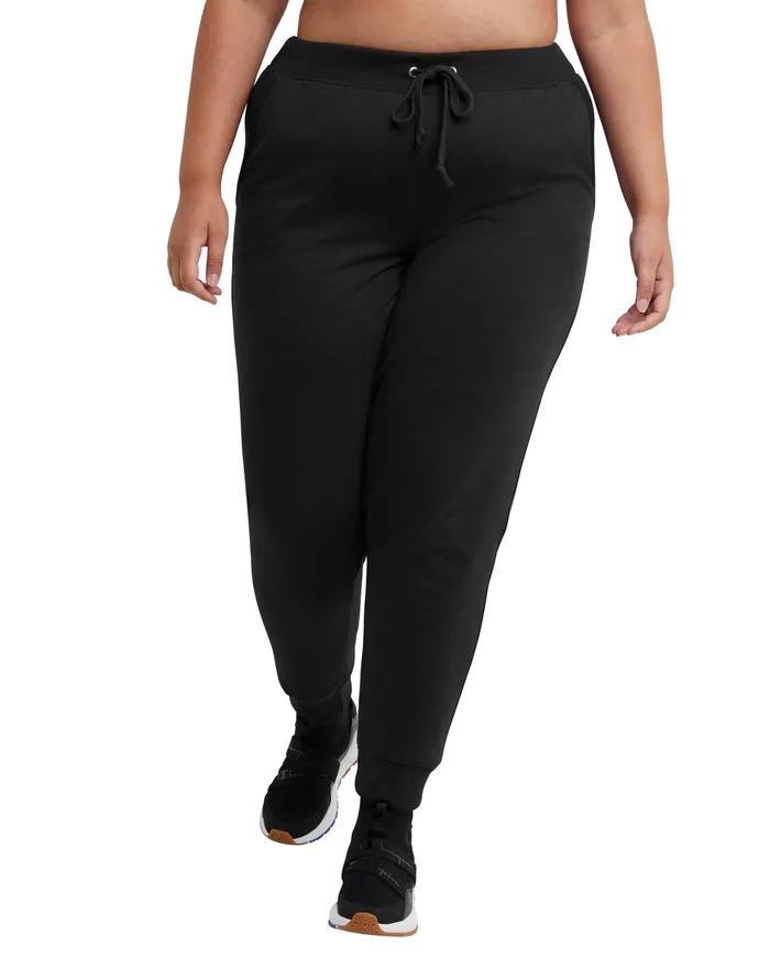 Powerblend Joggers C Logo 29034 Plus Size Black Women Champion Pants