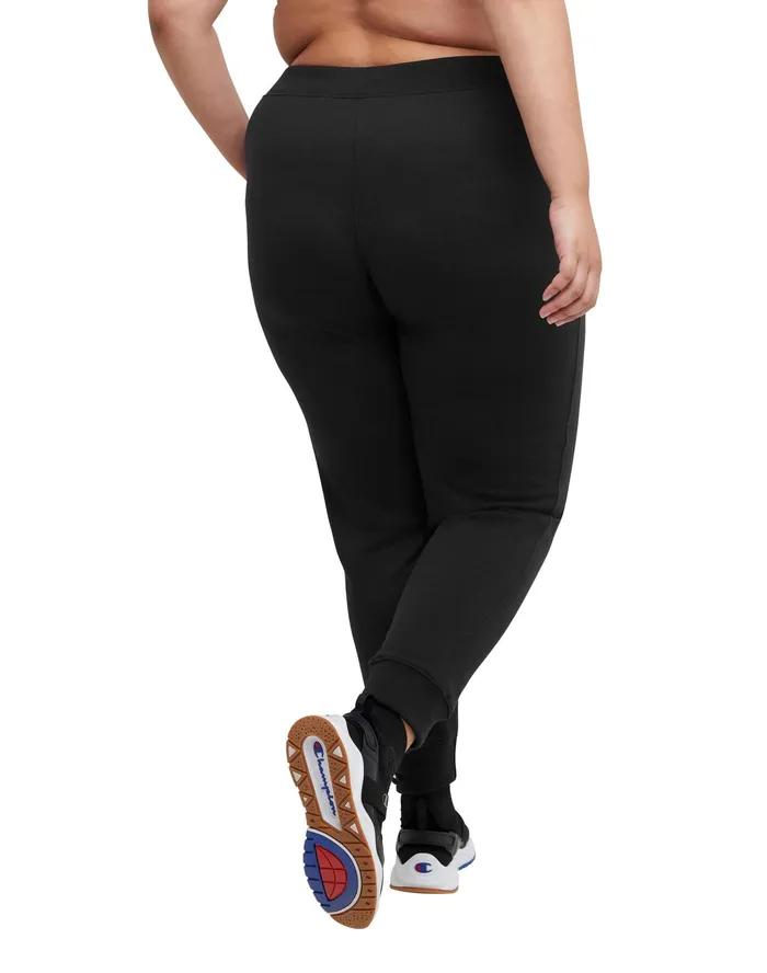 Powerblend Joggers C Logo 29034 Plus Size Black Women Champion Pants