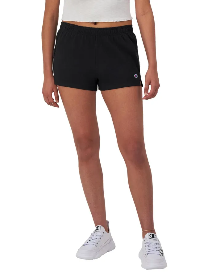 Practice Shorts C Logo 35034 Black Women Champion Shorts