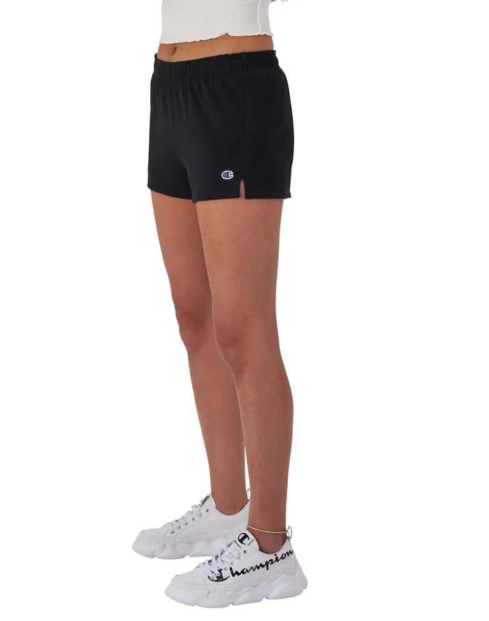 Practice Shorts C Logo 35034 Black Women Champion Shorts