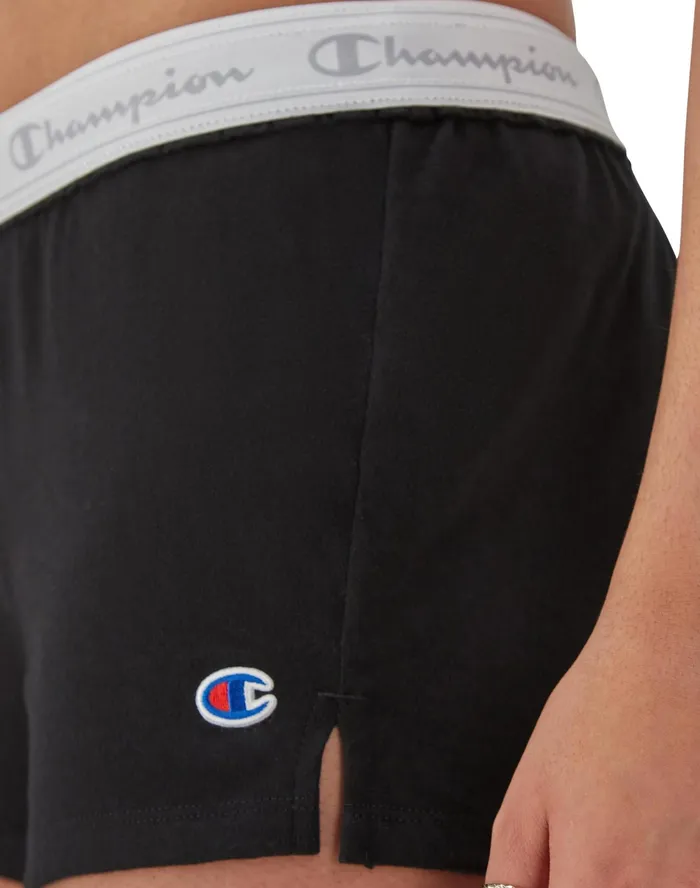 Practice Shorts C Logo 35034 Black Women Champion Shorts