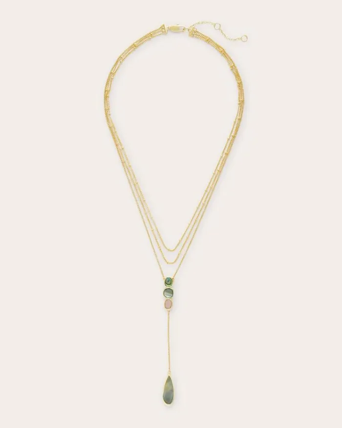 Ramy Brook Jewelry Women Clyde Lariat Necklace Gold