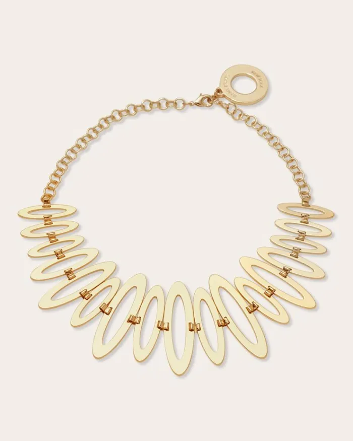 Ramy Brook Jewelry Women Jimeni Oval Choker Gold