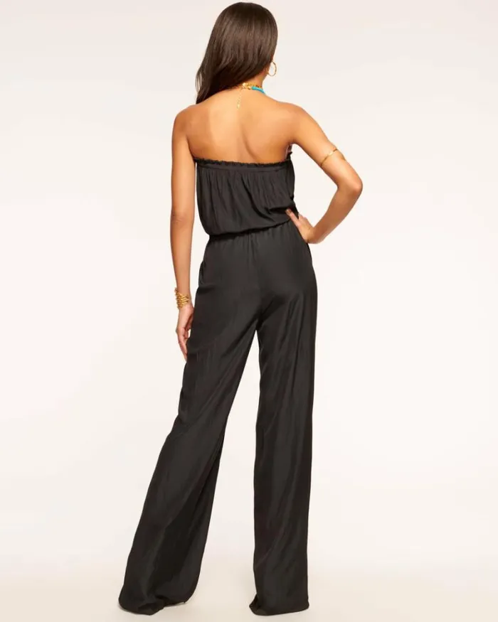 Ramy Brook Jumpsuits Women Selma Strapless Jumpsuit Black