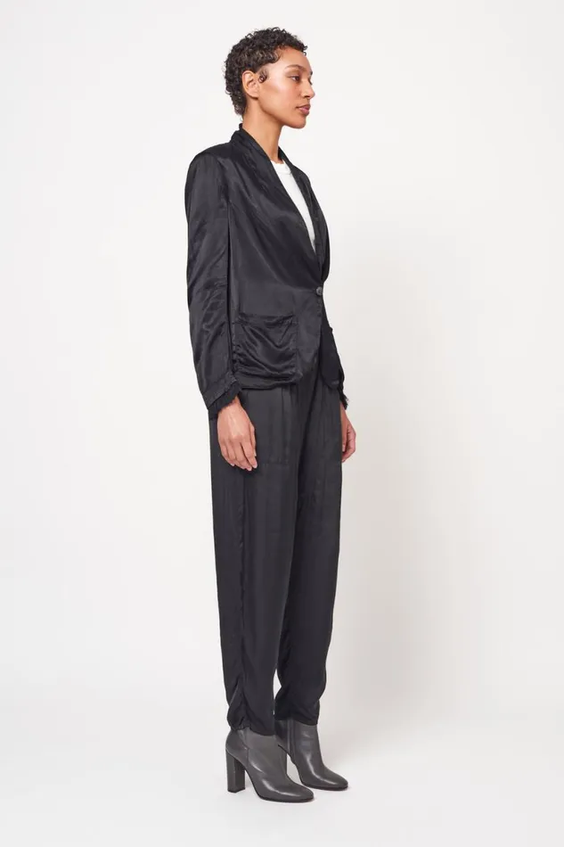 Raquel Allegra Black Jai Jacket Women Jackets