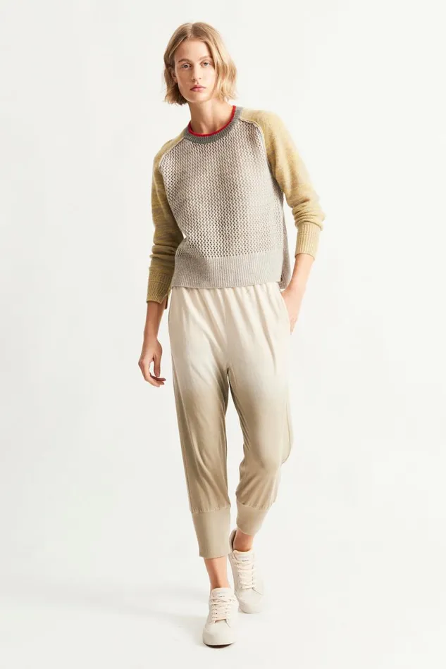 Raquel Allegra Concrete Cashmere Lilith Sweater Women Sweaters and Knits