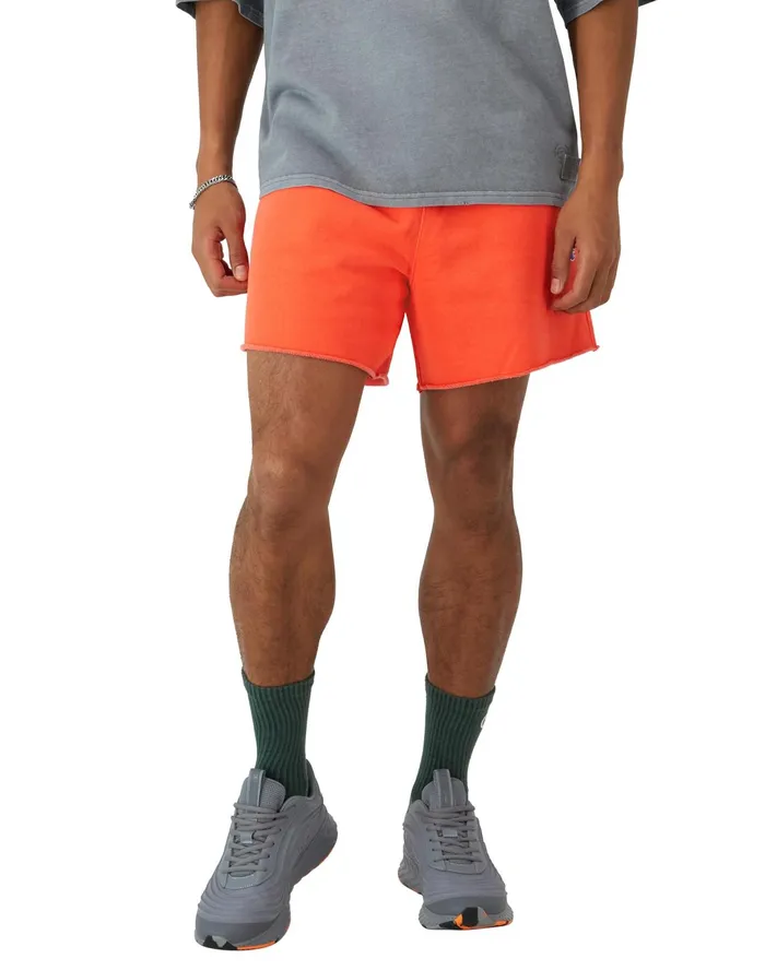 Reverse Weave CutOff Shorts 5034 Time Capsule Solar Crimson Men Champion Shorts