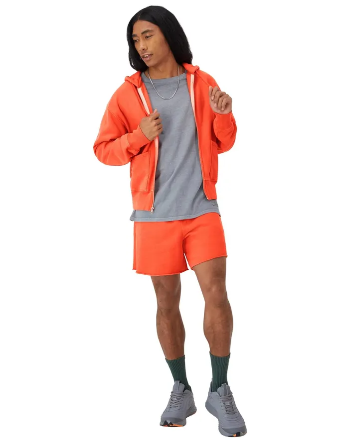 Reverse Weave CutOff Shorts 5034 Time Capsule Solar Crimson Men Champion Shorts