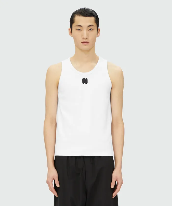 Ribbed Jersey 034Themwave034 Tank Top Men MSGM Tshirts