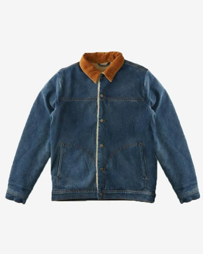 Ridge Sherpa Lined Jacket Ocean Wash Men Billabong Jackets