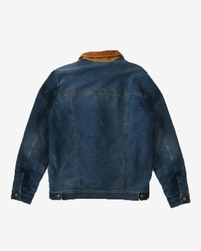 Ridge Sherpa Lined Jacket Ocean Wash Men Billabong Jackets