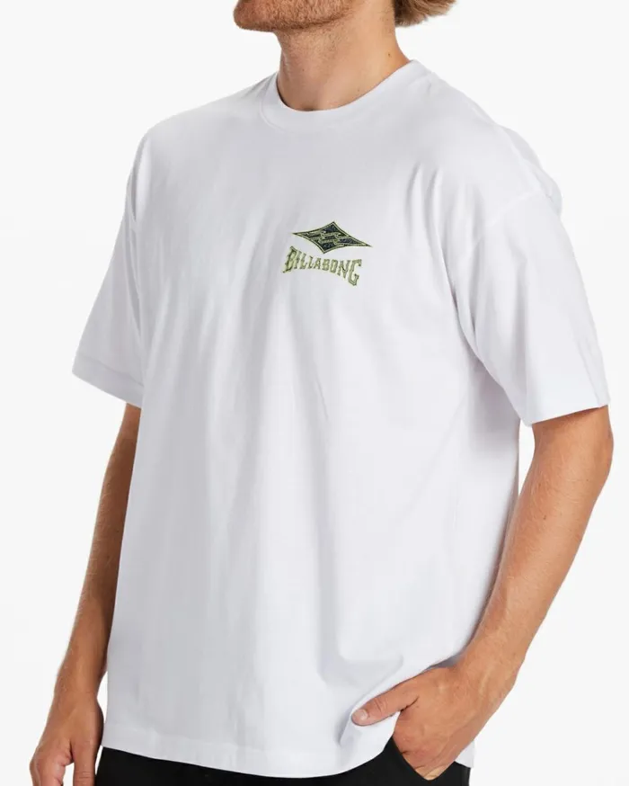 Ridge TShirt White Men Billabong TShirts