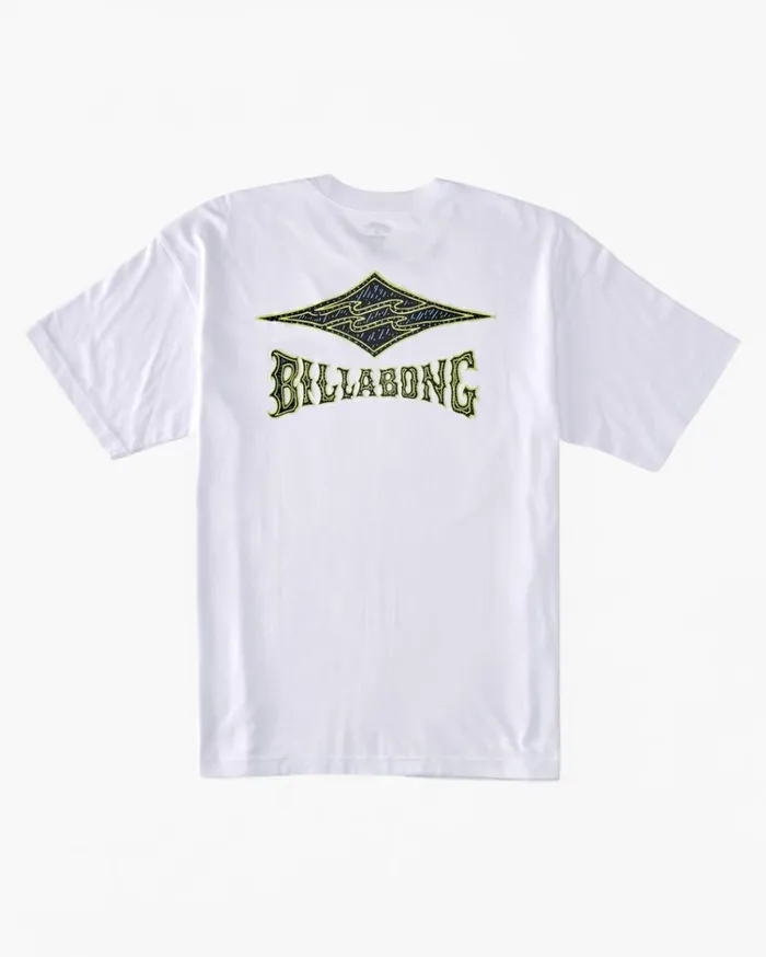 Ridge TShirt White Men Billabong TShirts