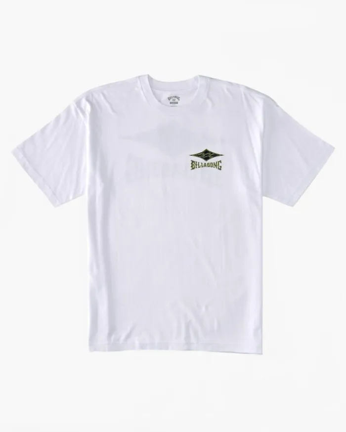 Ridge TShirt White Men Billabong TShirts