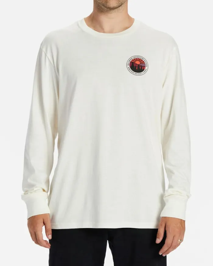 Rockies Long Sleeve TShirt Off White Men Billabong TShirts