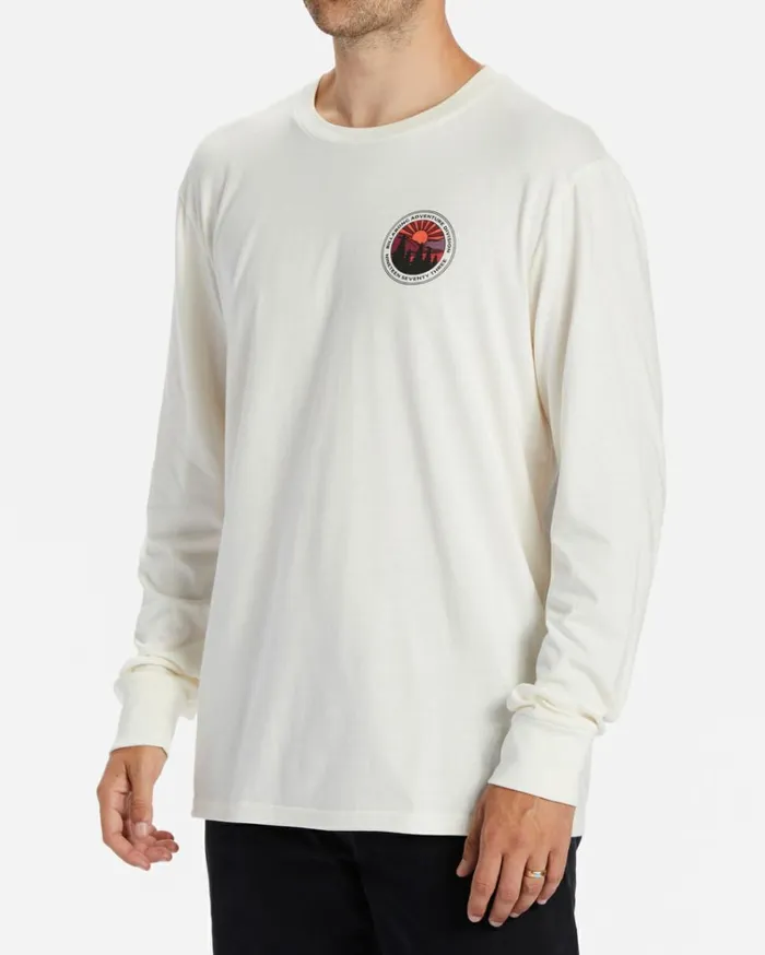 Rockies Long Sleeve TShirt Off White Men Billabong TShirts
