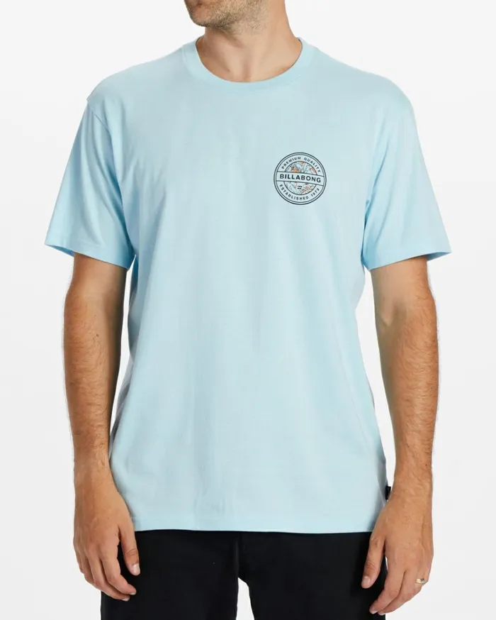 Rotor TShirt Coastal Blue Men Billabong TShirts