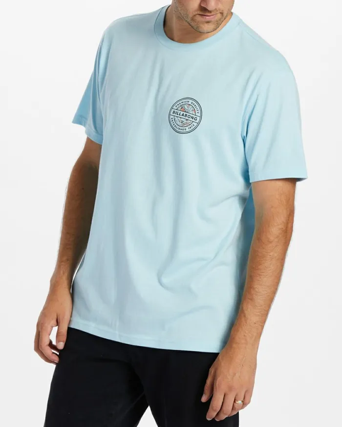 Rotor TShirt Coastal Blue Men Billabong TShirts