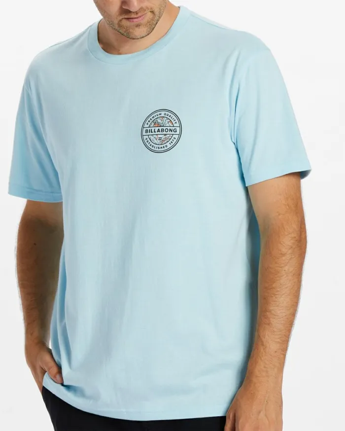 Rotor TShirt Coastal Blue Men Billabong TShirts