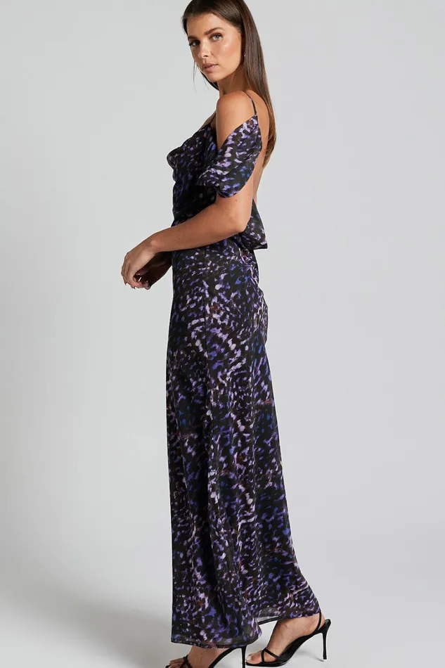 Runaway The Label 8211 Oxana Slip Dress In Iris Oxana Women Showpo Dresses