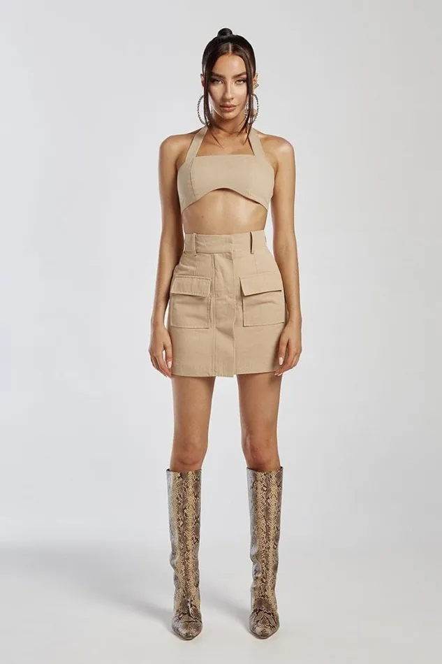 Runaway The Label Basic Mariska Top Sand 8211 Women Runaway The Label Basic Mariska Top Sand 8211 Women