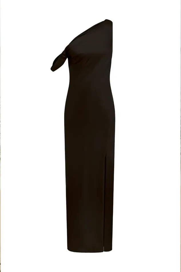 Runaway The Label Bridesmaids Dresses GIA MAXI DRESS Black 8211 Women
