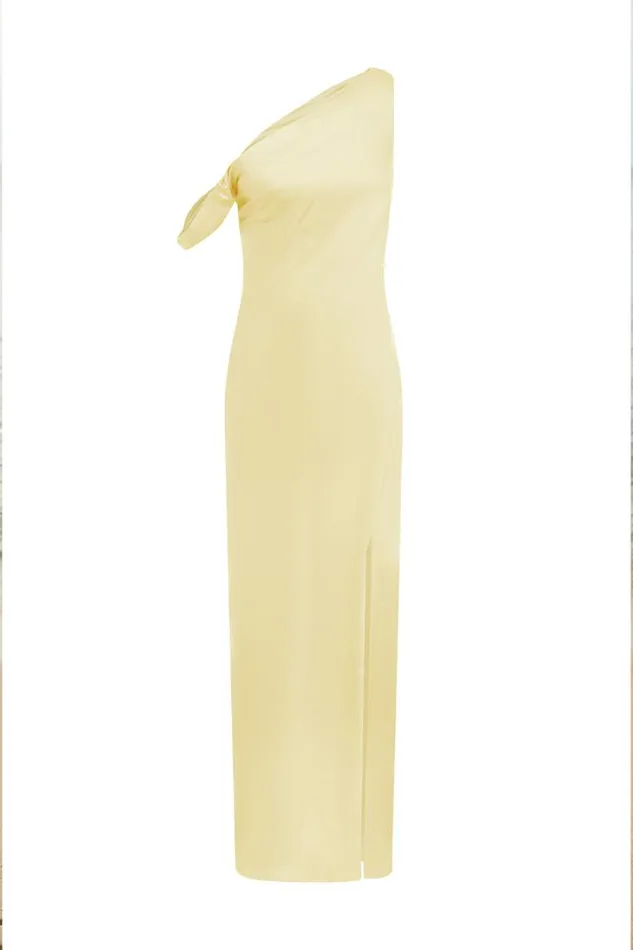 Runaway The Label Bridesmaids Dresses GIA MAXI DRESS Lemon 8211 Women