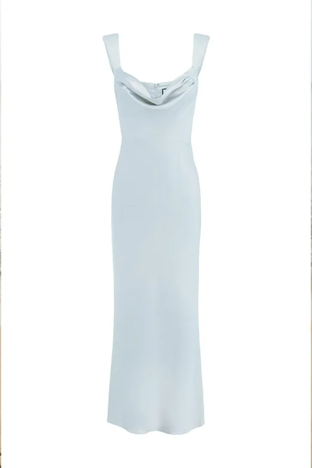 Runaway The Label Bridesmaids Dresses MARGOT MAXI DRESS Ice Blue 8211 Women