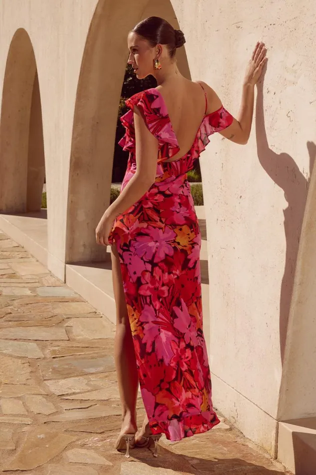 Runaway The Label Maxi Dresses VACANZA MAXI DRESS Romance Print 8211 Women