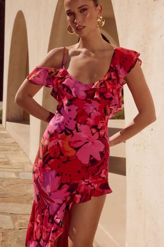 Runaway The Label Maxi Dresses VACANZA MAXI DRESS Romance Print 8211 Women