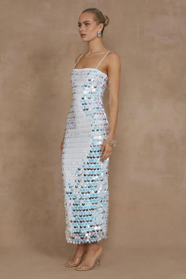 Runaway The Label Midi Dresses LACANZA MIDI DRESS White 8211 Women
