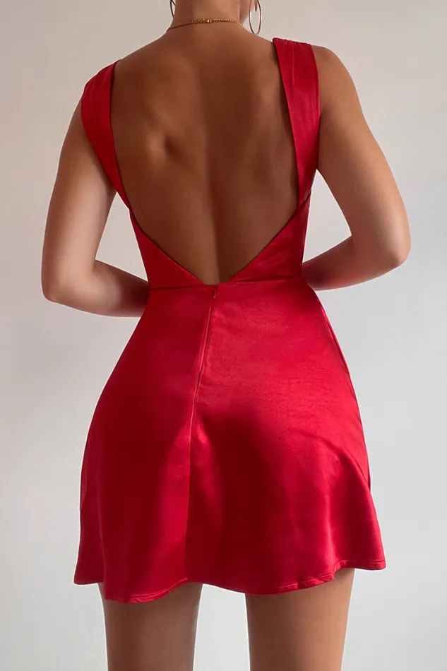 Runaway The Label Mini Dresses HAVANNA MINI DRESS Red 8211 Women Runaway The Label Mini Dresses HAVANNA MINI DRESS Red 8211 Women