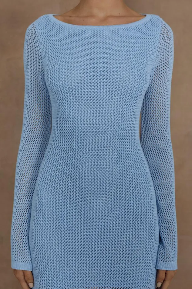 Runaway The Label Mini Dresses MARIS MINI DRESS Ice Blue 8211 Women