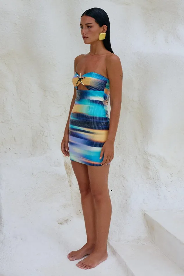 Runaway The Label Mini Dresses STELLAR MINI DRESS Ainsley Print 8211 Women