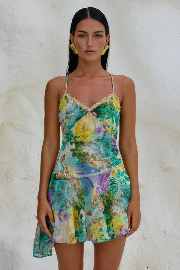 Runaway The Label Mini Dresses SURREY MINI DRESS Esme Print 8211 Women