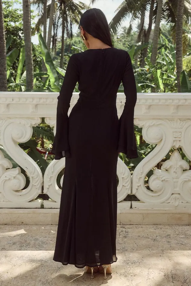 Runaway The Label Race Day Dresses SARI MAXI DRESS Black 8211 Women
