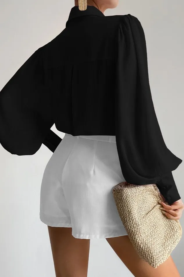 Runaway The Label Shirts and Blouses FLEETWOOD BLOUSE Noir 8211 Women