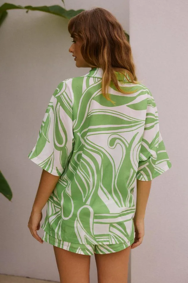 Runaway The Label Shirts and Blouses VENUS SHIRT Lanza Green 8211 Women
