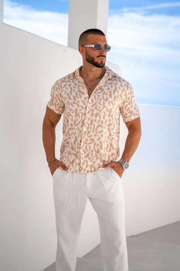 Runaway The Label Shirts JACK SHIRT Sandwhite 8211 Men