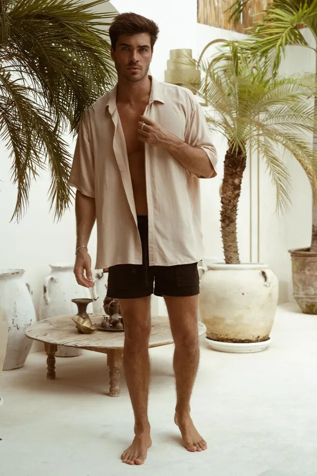 Runaway The Label Shirts JAYDEN SHIRT Sand 8211 Men