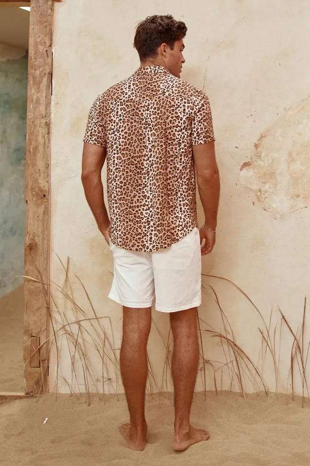 Runaway The Label Shirts LEOPARD SHIRT Leopard 8211 Men