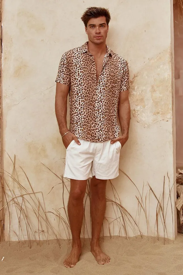 Runaway The Label Shirts LEOPARD SHIRT Leopard 8211 Men